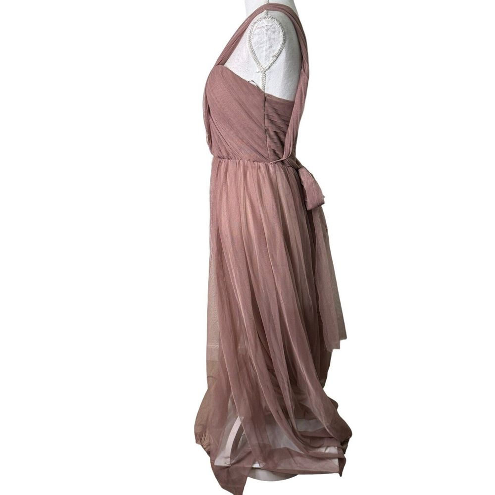 Elegant Mauve Evening Gown - image 2